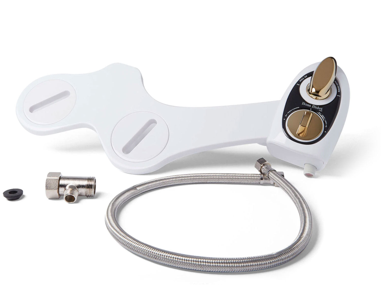 Boss Bidet Bold - White & Gold
