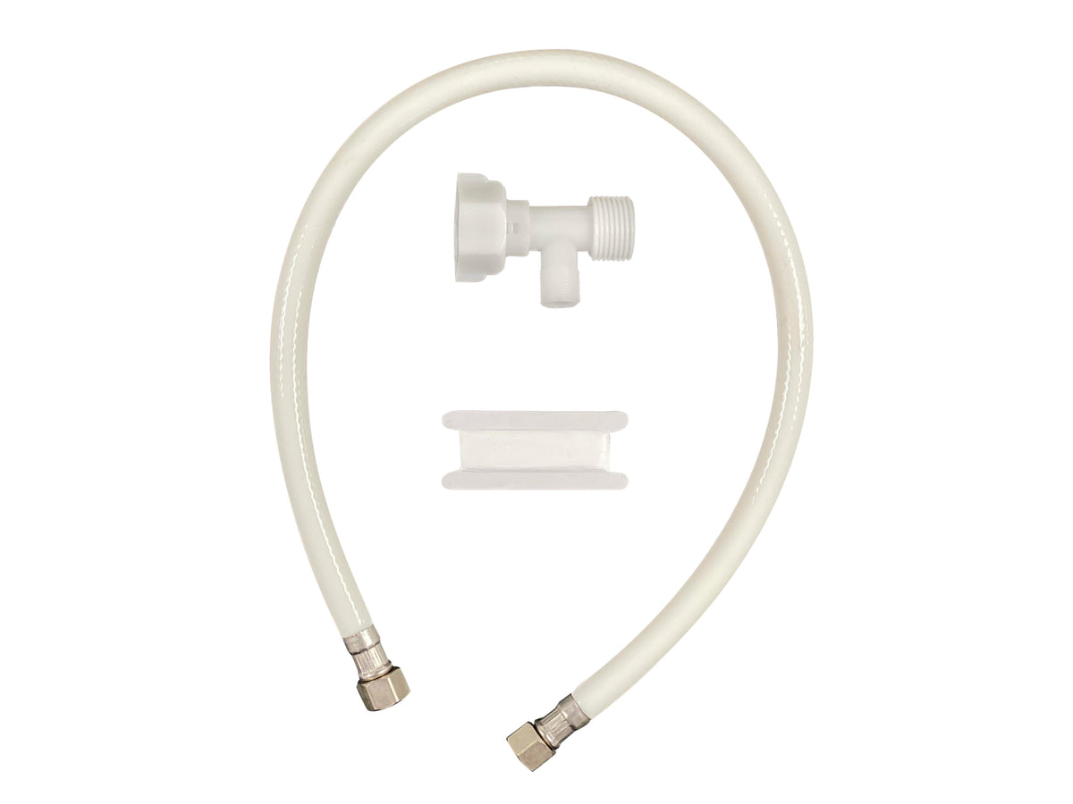 Plastic T-Adaptor and PVC Hose | Boss Bidet